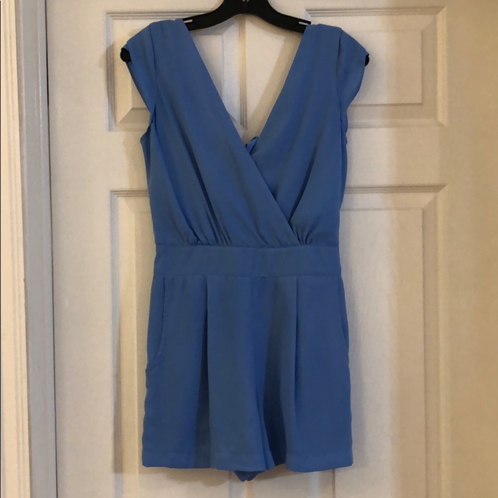 Women’s junior light blue romper